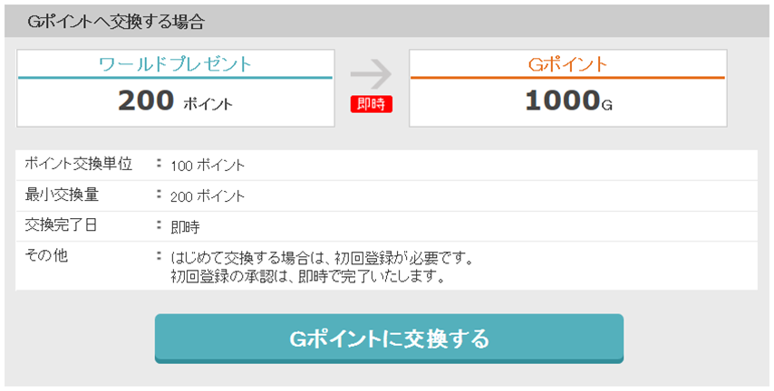 ワールドプレゼントポイントをGポイントに交換する際の注意点をわかりやすく説明します。