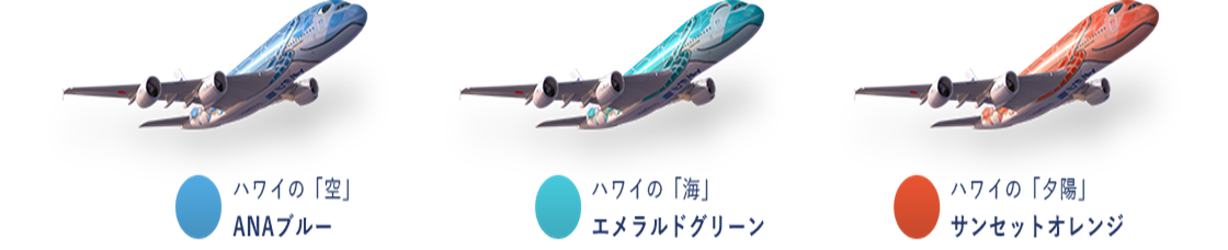 エアバスA380「FLYING HONU」(フライング ホヌ)の座席シートの特徴詳細