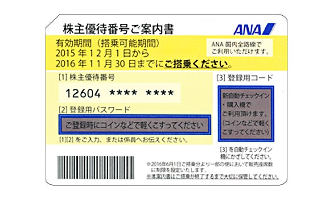 格安の株主優待番号ご案内書をお得に手に入れる方法!