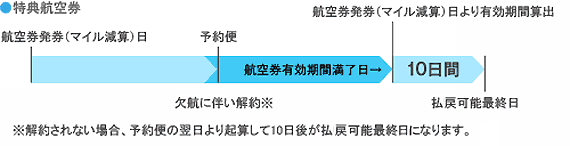 特典航空券の使い方と注意点